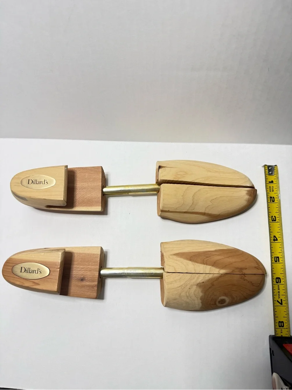 Red Cedar Shoe Trees Rochester Woodard Dillard's Spilt Toe Mens Medium